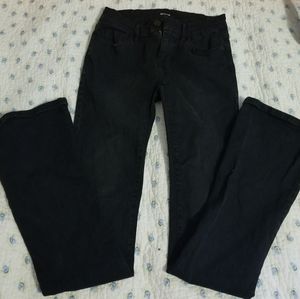 BDG low rise bootlegger black jeans